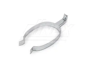 Silencer Strap for MAN,  L=40, W=280, H=180 mm, ALU